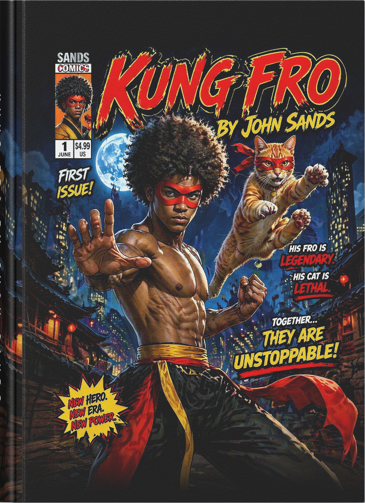 Kung Fro comic book cover